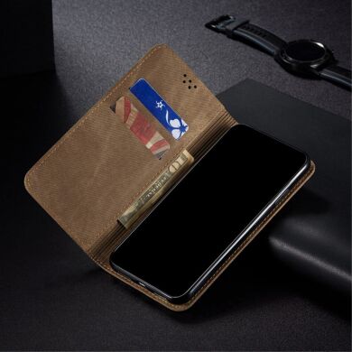 Чехол-книжка UniCase Jeans Wallet для Samsung Galaxy S21 FE (G990) - Red