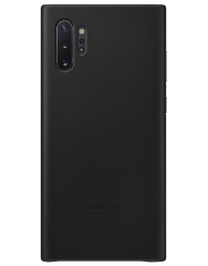Чохол Leather Cover для Samsung Galaxy Note 10+ (N975)	 EF-VN975LBEGRU - Black