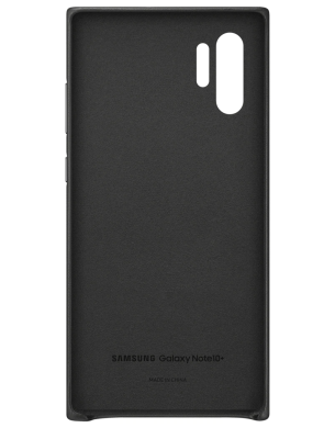 Чехол Leather Cover для Samsung Galaxy Note 10+ (N975) EF-VN975LBEGRU - Black