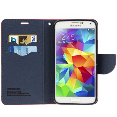 Чехол Mercury Cross Series для Samsung Galaxy S5 (G900) - Magenta