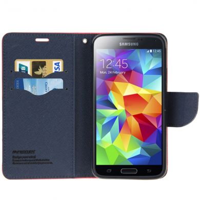 Чехол Mercury Cross Series для Samsung Galaxy S5 (G900) - Magenta