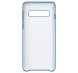 Чехол Silicone Cover для Samsung Galaxy S10 (G973) EF-PG973TLEGRU - Blue. Фото 4 из 4