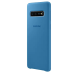 Чехол Silicone Cover для Samsung Galaxy S10 (G973) EF-PG973TLEGRU - Blue. Фото 3 из 4