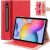 Чехол UniCase Business Style для Samsung Galaxy Tab S7 Plus (T970/975) / S8 Plus (T800/806) - Red
