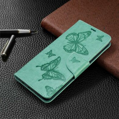 Чехол UniCase Butterfly Pattern для Samsung Galaxy A51 - Green
