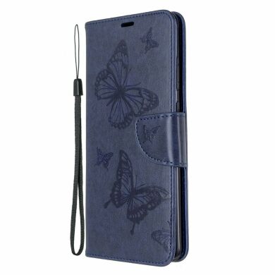 Чехол UniCase Butterfly Pattern для Samsung Galaxy S20 Ultra (G988) - Blue