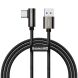 Дата-кабель Baseus Legend Series Elbow USB to Type-C (66W, 1m) - Black. Фото 1 из 26