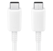 Кабель Samsung USB Type-C to USB Type-C (100 Вт) EP-DN975BWRGRU - White. Фото 2 из 4