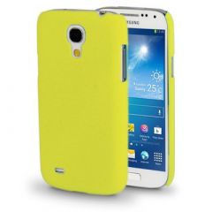 Пластикова накладка Deexe Hard Shell для Samsung Galaxy S4 mini (i9190), Жовтий