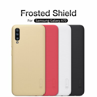 Пластиковый чехол NILLKIN Frosted Shield для Samsung Galaxy A50 (A505) / A30s (A307) / A50s (A507) - Black
