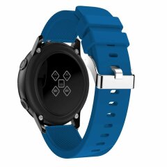 Ремешок UniCase Twill Texture для Samsung Watch Active / Active 2 40mm / Active 2 44mm - Dark Blue