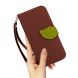 Чехол-книжка UniCase Leaf Buckle для Samsung Galaxy A8 2018 (A530) - Brown. Фото 7 из 22