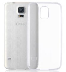 Силиконовая накладка Deexe Ultrathin для Samsung Galaxy S5 (G900)