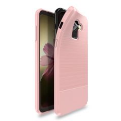 Силіконовий чохол DUX DUCIS Mojo Series для Samsung Galaxy A8+ 2018 (A730), Рожевий