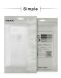 Силиконовый чехол IMAK UX-5 Series для Samsung Galaxy A12 (A125) / A12 Nacho (A127) - Transparent. Фото 14 из 15