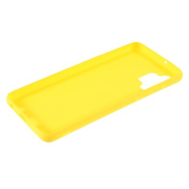 Силиконовый (TPU) чехол Deexe Matte Case для Samsung Galaxy A32 (А325) - Yellow