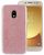 Силиконовый (TPU) чехол UniCase Glitter Cover для Samsung Galaxy J5 2017 (J530) - Rose Gold