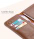 Универсальный чехол-портмоне FLOVEME Retro Wallet для смартфонов - Brown. Фото 6 из 11
