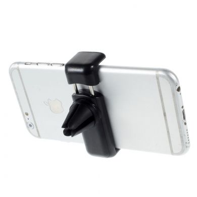 Автомобільний тримач Deexe AVC15 на повітропровід для смартфонів - Black