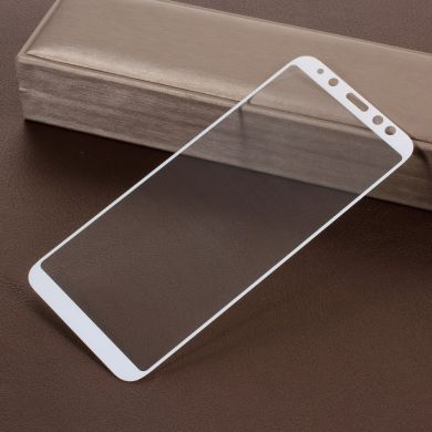 Защитное стекло Deexe Full Glue Coverage для Samsung Galaxy A6 2018 (A600) - White