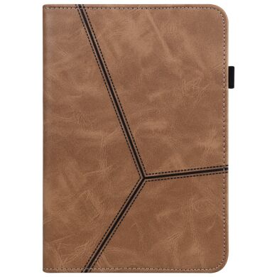 Защитный чехол Deexe Business Cover для Samsung Galaxy Tab A8 10.5 (X200/205) - Brown