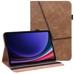 Захисний чохол Deexe Business Cover для Samsung Galaxy Tab S9 Plus (X810/816) - Brown