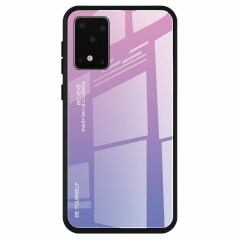 Захисний чохол Deexe Gradient Color для Samsung Galaxy S20 Ultra (G988) - Pink / Purple