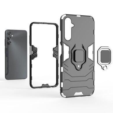 Защитный чехол Deexe Hybrid Case для Samsung Galaxy A05s (A057) - Black