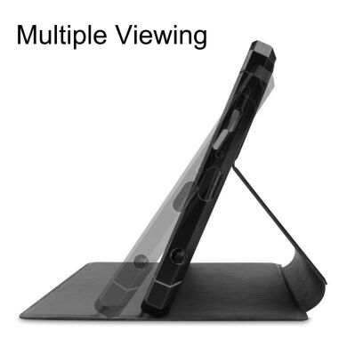 Захисний чохол Deexe Leather Stand для Samsung Galaxy Tab A7 Lite (T220/T225) - Brown