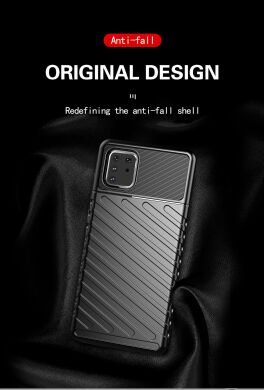 Защитный чехол Deexe Thunder Series для Samsung Galaxy Note 10 Lite (N770) - Black