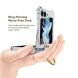 Защитный чехол GKK AirBag with Ring для Samsung Galaxy Flip 5 - Transparent Blue. Фото 5 из 8