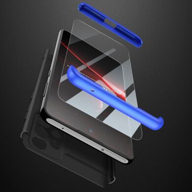 Защитный чехол GKK Double Dip Case для Samsung Galaxy A33 - Black / Blue