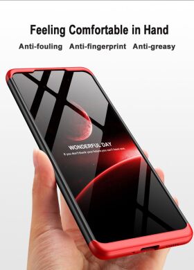 Защитный чехол GKK Double Dip Case для Samsung Galaxy A33 - Black / Silver