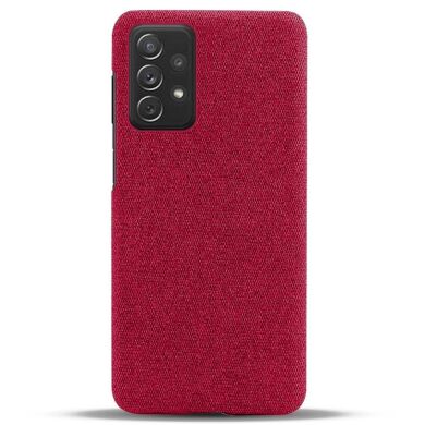 Защитный чехол KSQ Cloth Style для Samsung Galaxy A73 - Red