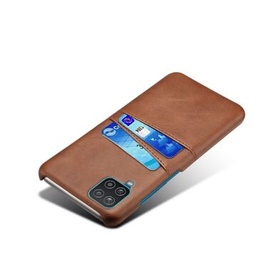 Защитный чехол KSQ Pocket Case для Samsung Galaxy A12 (A125) / A12 Nacho (A127) - Brown
