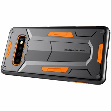 Защитный чехол NILLKIN Defender II для Samsung Galaxy S10 (G973) - Orange
