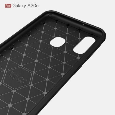 Защитный чехол UniCase Carbon для Samsung Galaxy A20e - Black