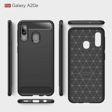 Защитный чехол UniCase Carbon для Samsung Galaxy A20e - Black