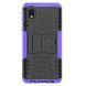 Защитный чехол UniCase Hybrid X для Samsung Galaxy A01 Core (A013) - Black / Purple. Фото 4 из 19
