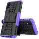 Защитный чехол UniCase Hybrid X для Samsung Galaxy A01 Core (A013) - Black / Purple. Фото 2 из 19