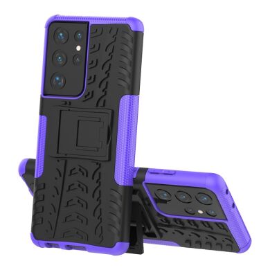 Защитный чехол UniCase Hybrid X для Samsung Galaxy S21 Ultra (G998) - Purple