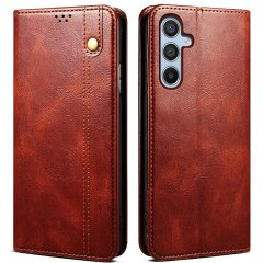 Захисний чохол UniCase Leather Wallet для Samsung Galaxy A24 (A245) - Brown