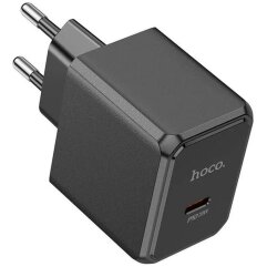 Мережевий зарядний пристрій Hoco CS13A Ocean PD20W - Black