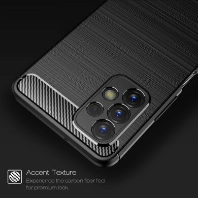 Защитный чехол UniCase Carbon для Samsung Galaxy A23 (A235) - Black