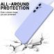 Защитный чехол Deexe Silicone Case для Samsung Galaxy A15 (A155) - Purple. Фото 3 из 8