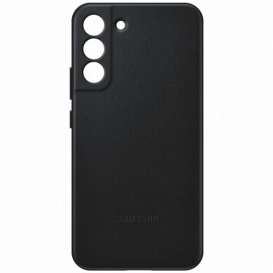 Чехол Leather Cover для Samsung Galaxy S22 Plus (S906) EF-VS906LBEGRU - Black