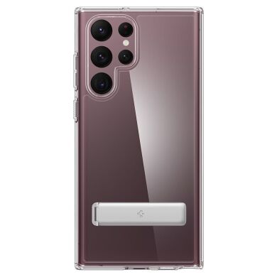 Защитный чехол Spigen (SGP) Ultra Hybrid S для Samsung Galaxy S22 Ultra (S908) - Crystal Clear