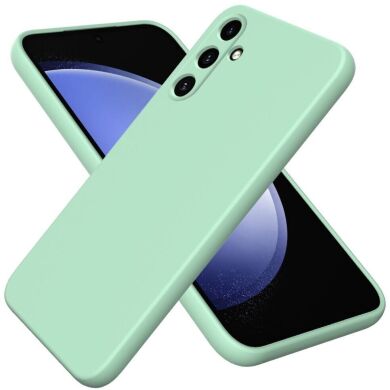 Защитный чехол Deexe Silicone Case для Samsung Galaxy A15 (A155) - Green