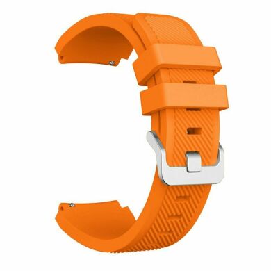 Ремінець UniCase Twill Texture для годинників з шириною кріплення 22 мм - Orange