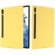 Защитный чехол Deexe Silicone Shell для Samsung Galaxy Tab S7 (T870/875) / S8 (T700/706) - Yellow. Фото 1 из 12